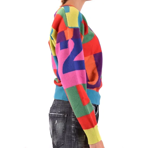 Knitwear > Round-neck Knitwear - - Dsquared2 - Modalova