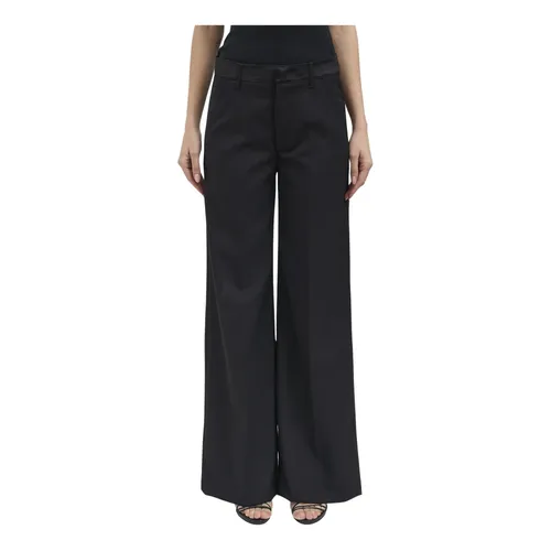 Trousers > Wide Trousers - - Dondup - Modalova