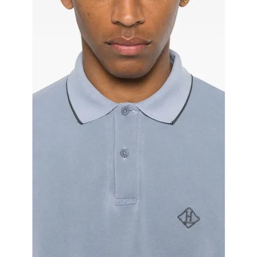 Herno - Tops > Polo Shirts - Blue - Herno - Modalova