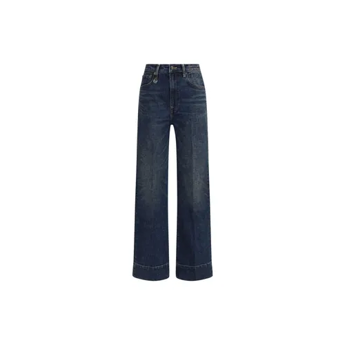R13 - Jeans > Wide Jeans - Blue - R13 - Modalova