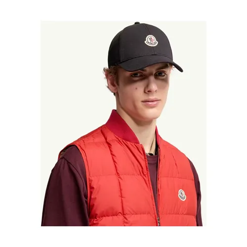 Accessories > Hats > Caps - - Moncler - Modalova