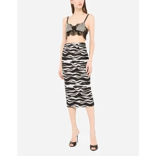 Skirts > Midi Skirts - - Dolce & Gabbana - Modalova