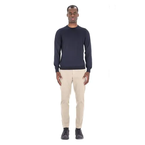 Knitwear > Round-neck Knitwear - - Barba - Modalova