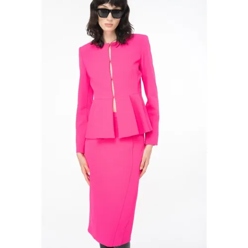 Pinko - Jackets > Blazers - Pink - Pinko - Modalova