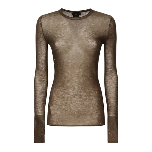 Knitwear > Round-neck Knitwear - - Pinko - Modalova