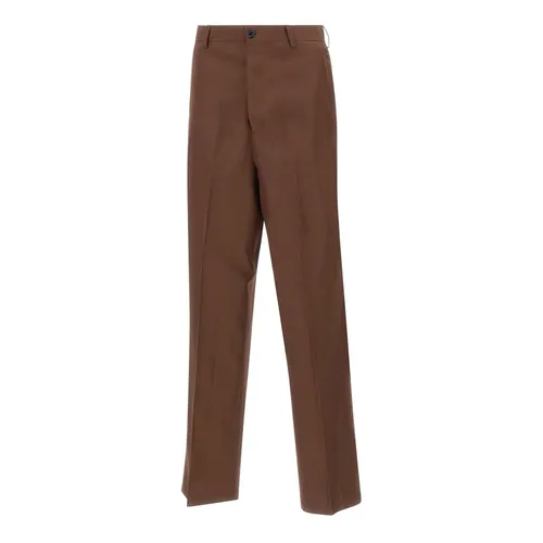 Trousers > Straight Trousers - - Laneus - Modalova
