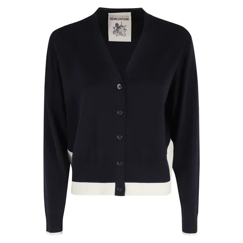 Knitwear > Cardigans - - Semicouture - Modalova
