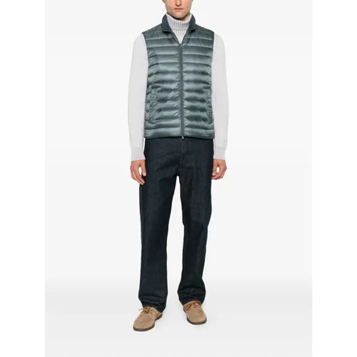 Herno - Jackets > Vests - Green - Herno - Modalova