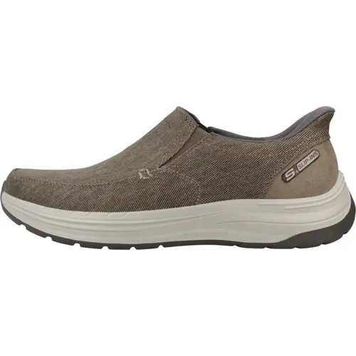 Skechers - Shoes > Flats - Brown - Skechers - Modalova