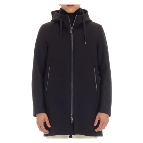 Herno - Coats > Parkas - Blue - Herno - Modalova