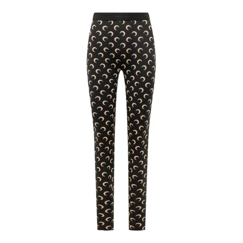 Trousers > Leggings - - Marine Serre - Modalova