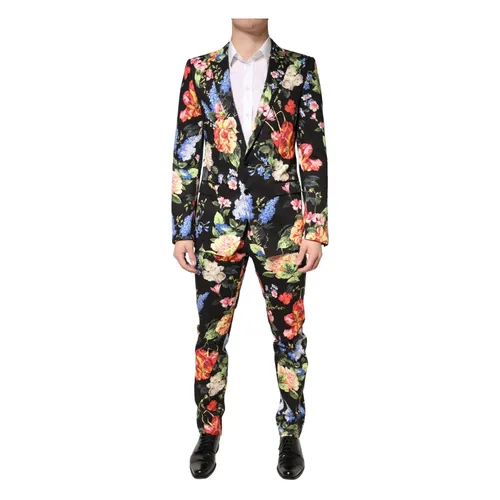 Suits > Suit Sets > Single Breasted Suits - - Dolce & Gabbana - Modalova