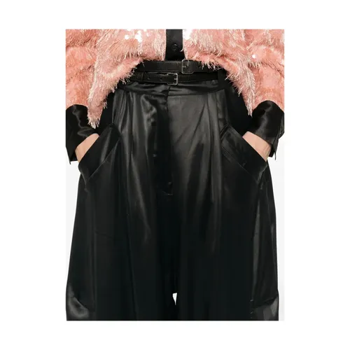 Trousers > Wide Trousers - - Niccolò Pasqualetti - Modalova
