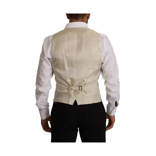 Suits > Suit Vests - - Dolce & Gabbana - Modalova
