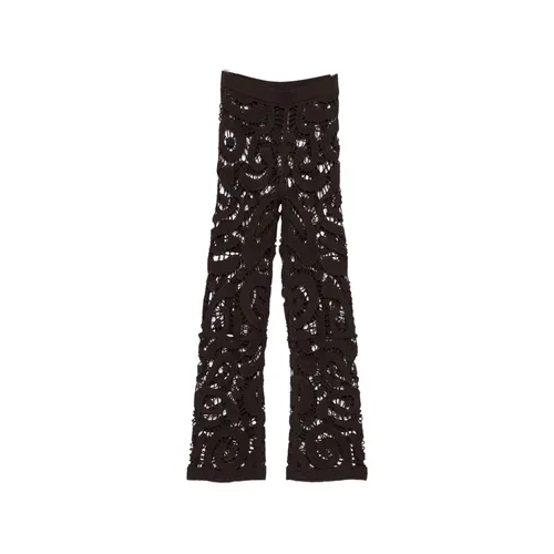 Trousers > Straight Trousers - - Pinko - Modalova
