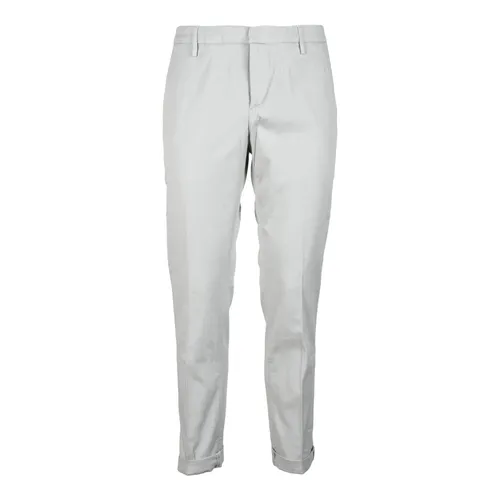 Dondup - Trousers > Chinos - Gray - Dondup - Modalova