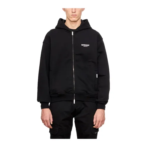 Sweatshirts & Hoodies > Zip-throughs - - Represent - Modalova