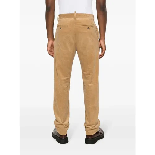 Trousers > Straight Trousers - - Dsquared2 - Modalova