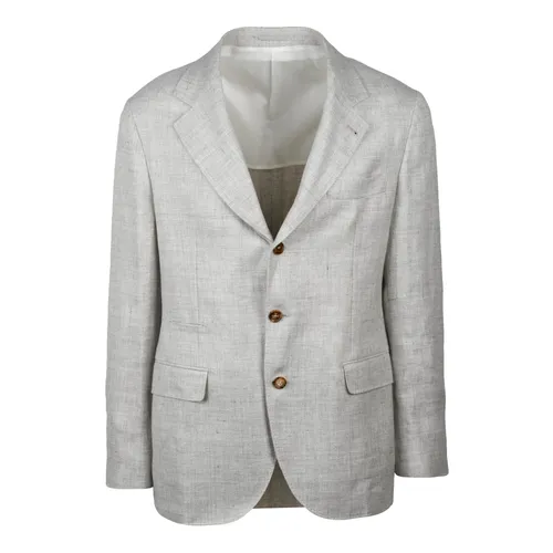 Suits > Formal Blazers - - Brunello Cucinelli - Modalova