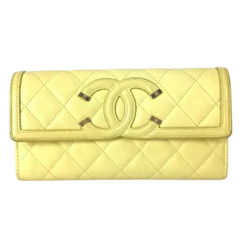 Pre-owned > Pre-owned Accessories > Pre-owned Wallets - - Chanel Vintage - Modalova