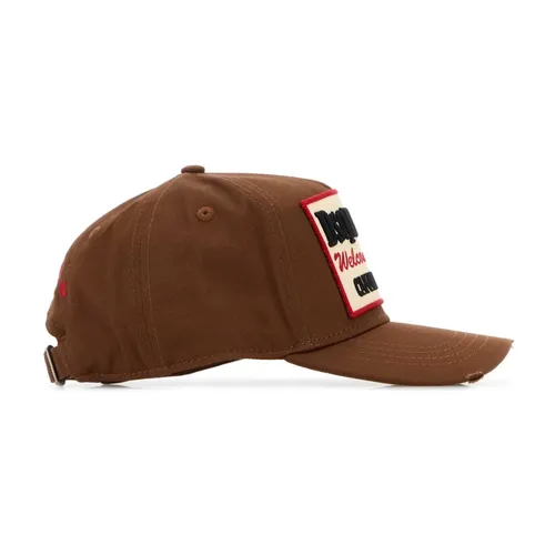 Accessories > Hats > Caps - - Dsquared2 - Modalova
