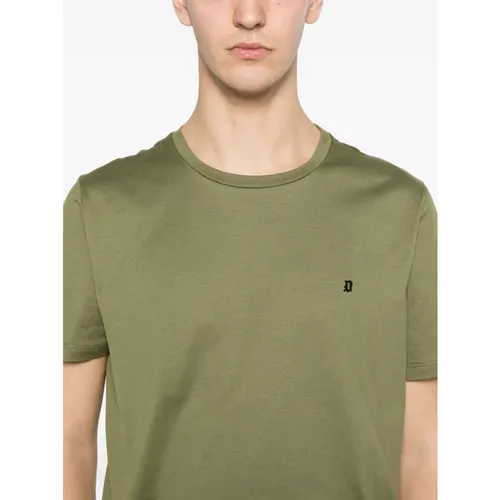 Dondup - Tops > T-Shirts - Green - Dondup - Modalova