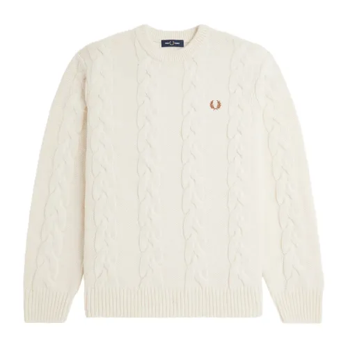 Knitwear > Round-neck Knitwear - - Fred Perry - Modalova