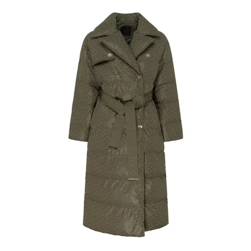 Pinko - Coats > Parkas - Green - Pinko - Modalova