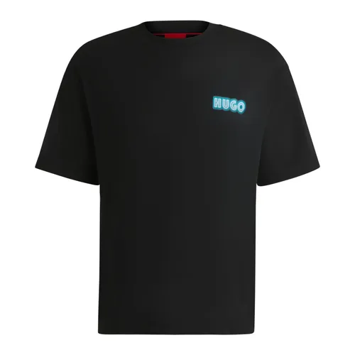 Hugo - Tops > T-Shirts - Black - Hugo - Modalova