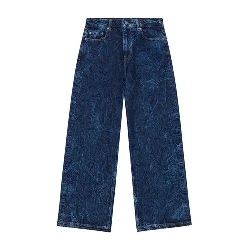 Ganni - Jeans > Wide Jeans - Blue - Ganni - Modalova