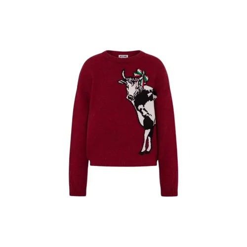 Knitwear > Round-neck Knitwear - - Moschino - Modalova