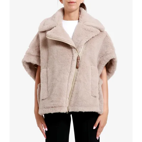Jackets > Faux Fur & Shearling Jackets - - Max Mara - Modalova