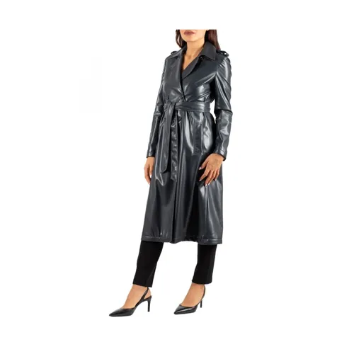 Coats > Belted Coats - - Hanita - Modalova