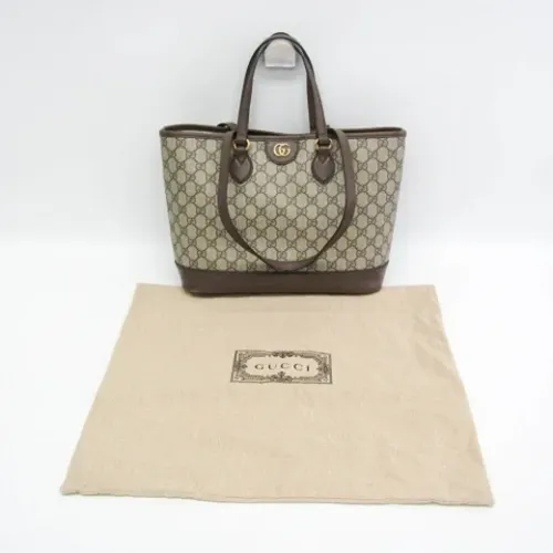 Pre-owned > Pre-owned Bags > Pre-owned Tote Bags - - Gucci Vintage - Modalova
