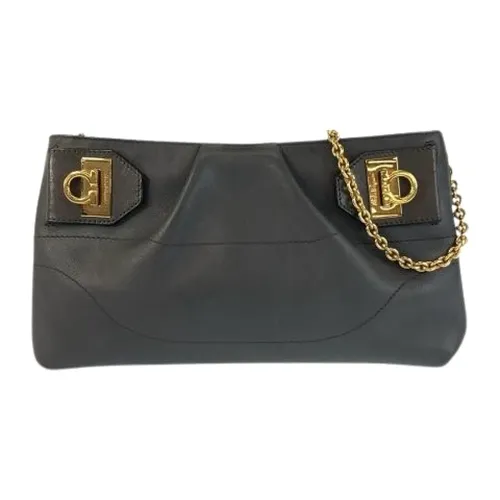 Pre-owned > Pre-owned Bags > Pre-owned Clutches - - Salvatore Ferragamo Pre-owned - Modalova