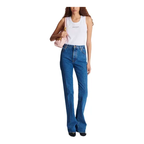 Tops > Sleeveless Tops - - Balmain - Modalova