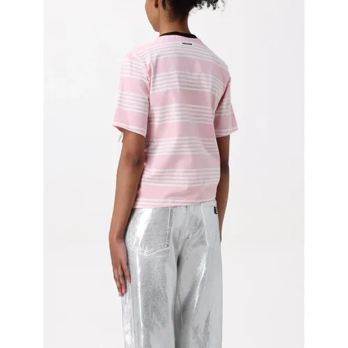Msgm - Tops > T-Shirts - Pink - Msgm - Modalova