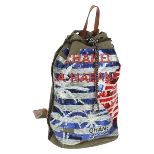 Pre-owned > Pre-owned Bags > Pre-owned Backpacks - - Chanel Vintage - Modalova