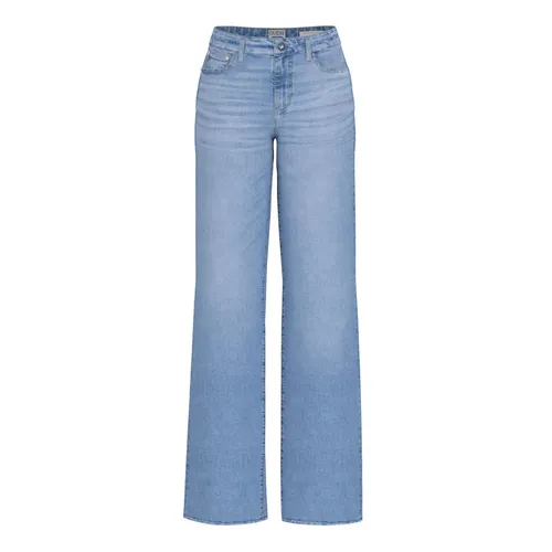 Guess - Jeans > Wide Jeans - Blue - Guess - Modalova