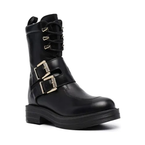Shoes > Boots > Lace-up Boots - - Love Moschino - Modalova
