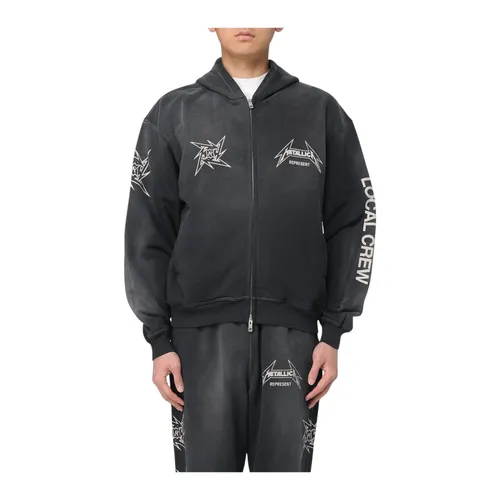 Sweatshirts & Hoodies > Zip-throughs - - Represent - Modalova