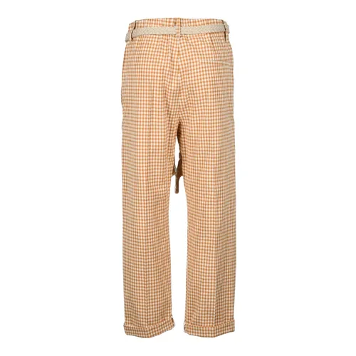 Trousers > Straight Trousers - - Alysi - Modalova