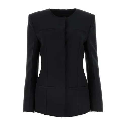 Msgm - Jackets > Blazers - Black - Msgm - Modalova