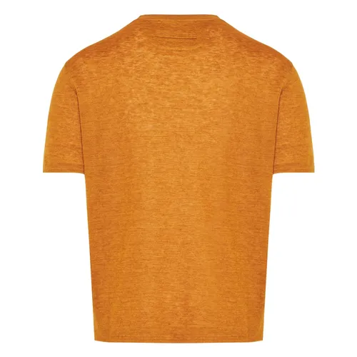 Zegna - Tops > T-Shirts - Orange - Zegna - Modalova
