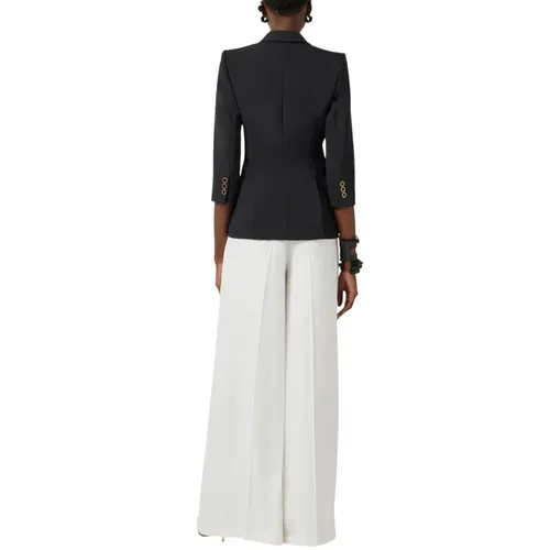 Jackets > Blazers - - Elisabetta Franchi - Modalova