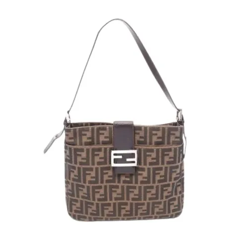Pre-owned > Pre-owned Bags > Pre-owned Shoulder Bags - - Fendi Vintage - Modalova