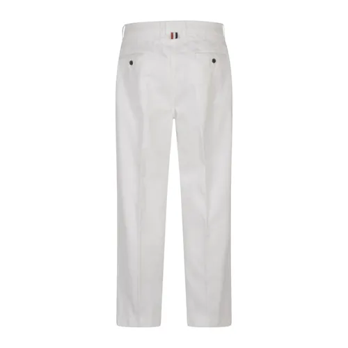 Trousers > Straight Trousers - - Thom Browne - Modalova