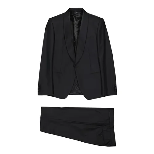 Suits > Suit Sets > Single Breasted Suits - - Dolce & Gabbana - Modalova
