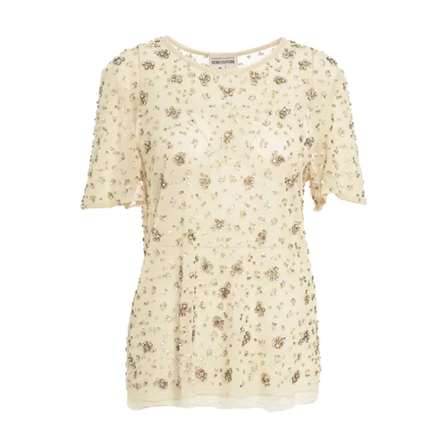 Tops > T-Shirts - - Semicouture - Modalova