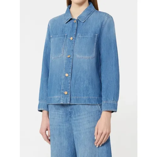 Jackets > Denim Jackets - - Max Mara - Modalova